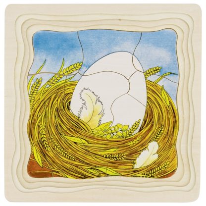 Puzzle à couche découverte de l'oeuf à la poule – Image 4