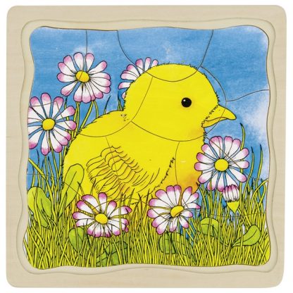 Puzzle à couche découverte de l'oeuf à la poule – Image 2