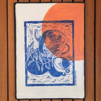 linogravure "tisane"