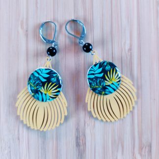Boucles d'oreilles Poulpe