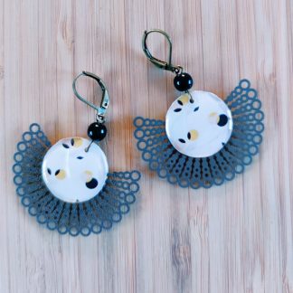 Boucles d'oreilles Ventail