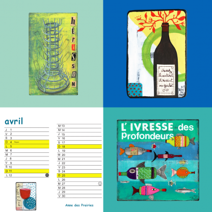 Calendrier Illustré Vins 2021 – Image 2