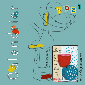 Calendrier Illustré Vins 2021