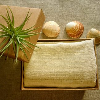 Taie d'oreiller en soie sauvage 62 cm x 62 cm