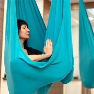 Séance de Fly Yoga