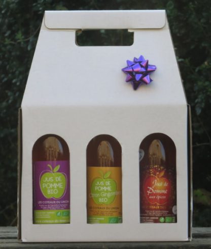 valisette lot de jus de pomme