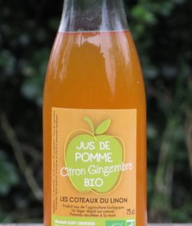 jus de pomme citron gingembre