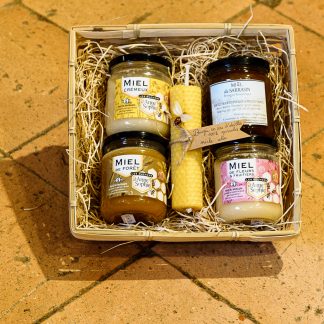 Coffret dégustation 4 miels