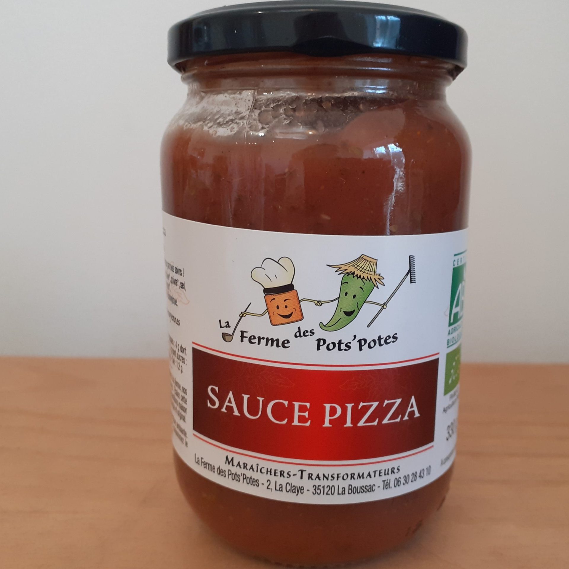 Sauce Pizza BVBR Marché ambulant