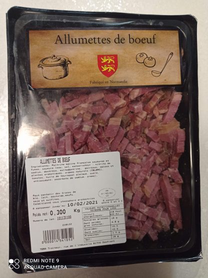 Allumettes de boeuf