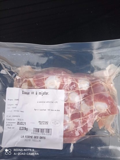 Queue de veau
