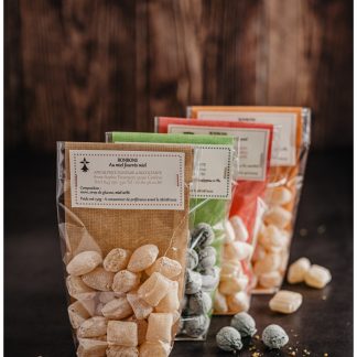 Bonbons fourrés au miel (20%)