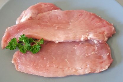 2 escalopes de porc