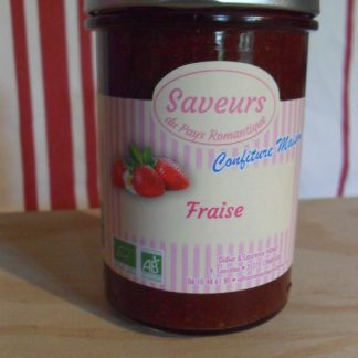 Confiture de fraise 250g AB