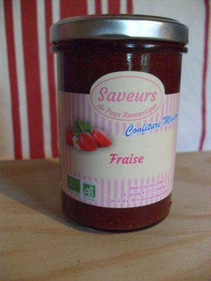 Confiture de fraise 250g AB