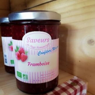 Confiture de framboise 250g AB
