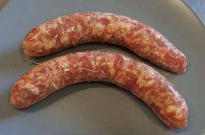 2 saucisses nature