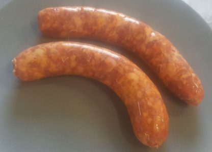2 saucisses pimentées