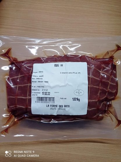 Rôti de boeuf **