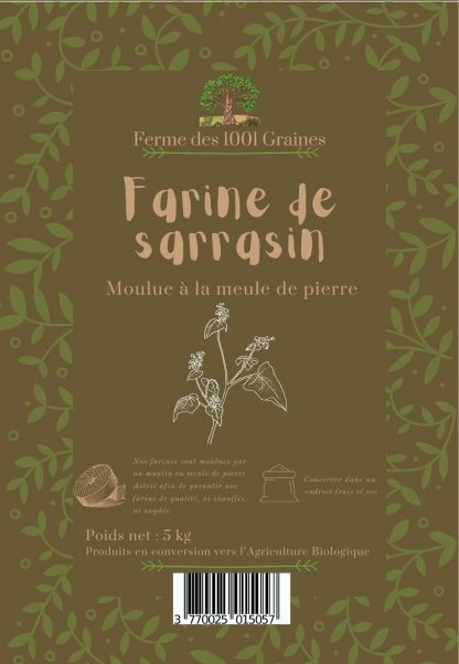 Farine de sarrasin - 5 kg