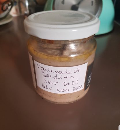 Tartinade de sardines