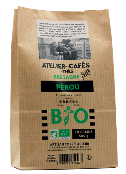 Café Pérou Grain Bio