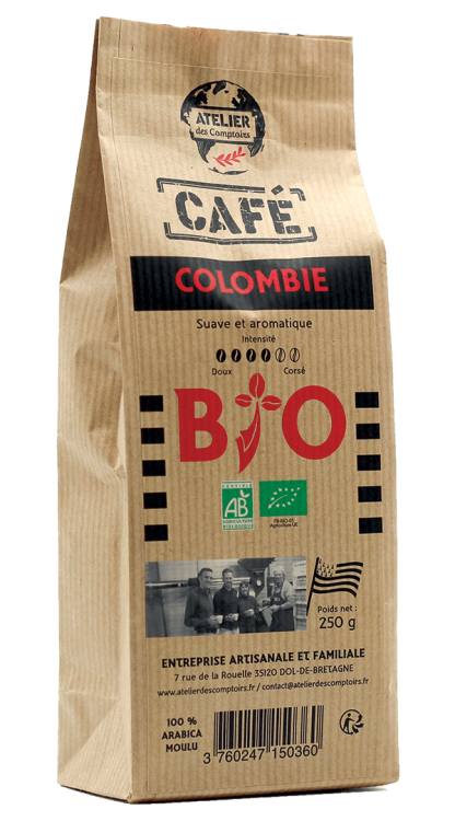 Café Colombie Bio moulu