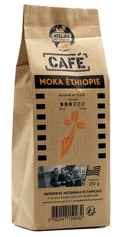 Café Moka Éthiopie moulu