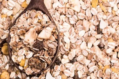 Muesli 4 céréales & fruits / 100 gr