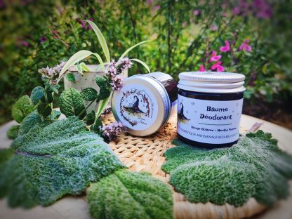 Baume déodorant Sauge Menthe Poivrée 50g