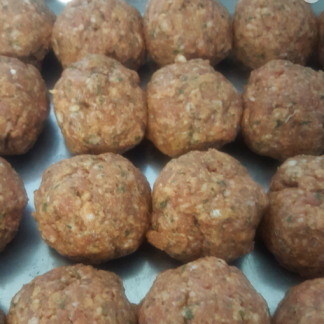 Boulettes de porc cuites x4