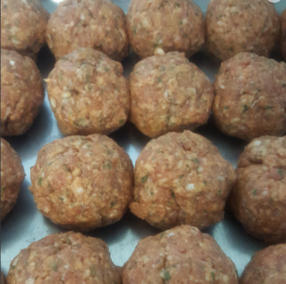 Boulettes de porc cuites x4
