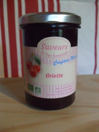confiture de griottes 250g AB