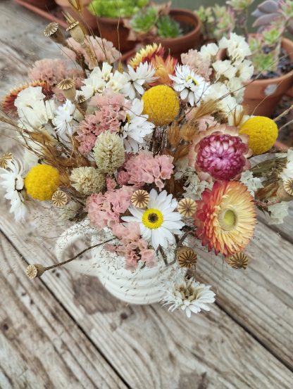 Bouquet de fleurs séchées "douceur"