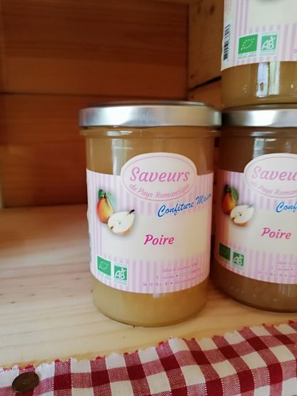 confiture de poire 250g AB