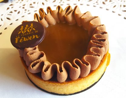 Tarte chocolat caramel