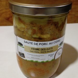 Sauté de porc au cidre