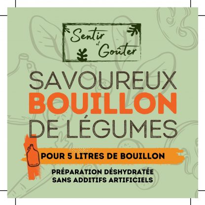 Bouillon de légumes carottes de la baie.