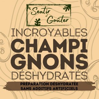 Moulu de champignons.
