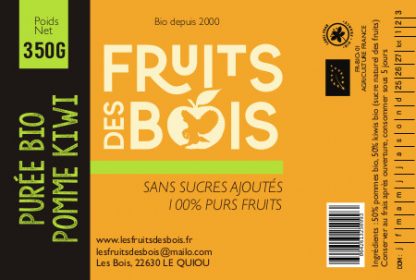 Purée de pomme kiwi BIO 350g