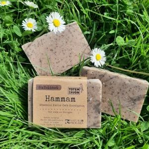 Hammam, savon surgras, exfoliant, 100g, Nature et Progrès