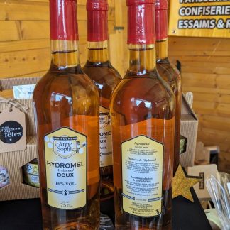 Hydromel artisanal maison, 16° sans sulfites